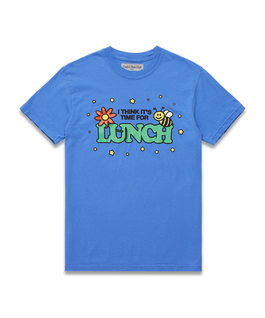 LUNCH / T-SHIRT / BLUEBERRY