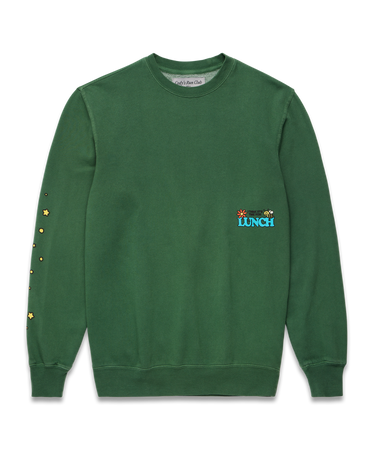 LUNCH / SWEATSHIRT / PICKLE GREEN