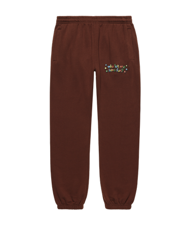 FUN / SWEATPANTS / CHOCOLATE