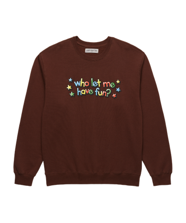 FUN / SWEATSHIRT / CHOCOLATE
